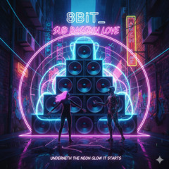 sub bassbin love, underneath the neon glow it starts