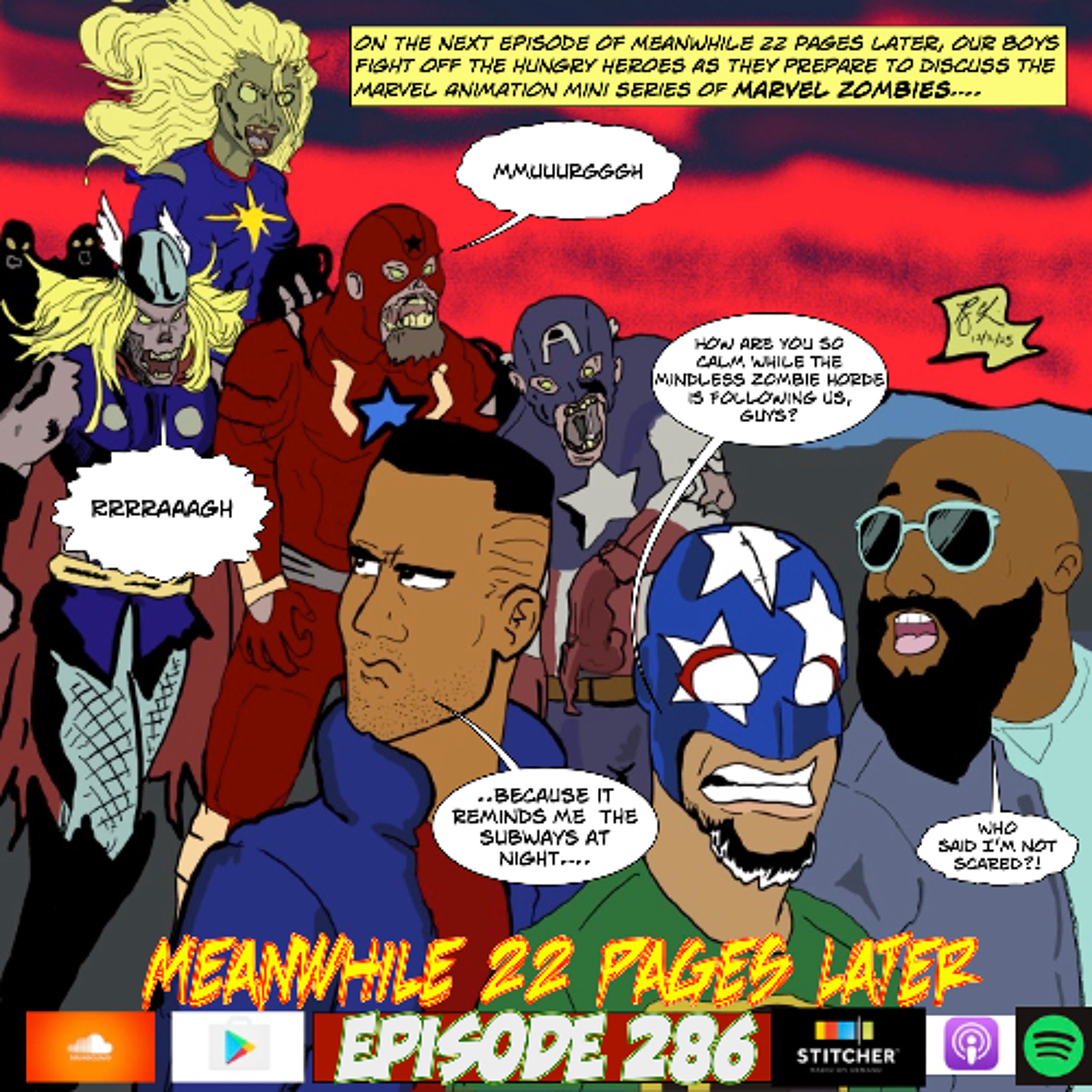 Episode 286: Marvel Zombies episode artwork