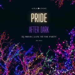 Sunrise Techno Set @ PLAY(House) "Pride After Dark" (JUL2k22)