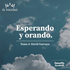 David Guevara - Preparando y orando