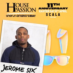 Jerome Six LIVE SET #HousePassion 8/04/23 @ Scala