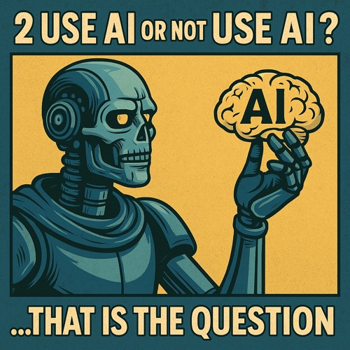2 use AI or not 2 use AI ? …..