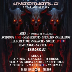 UNDERWORLD 3 YEARS ANNIVERSARY // DJ MATTEK