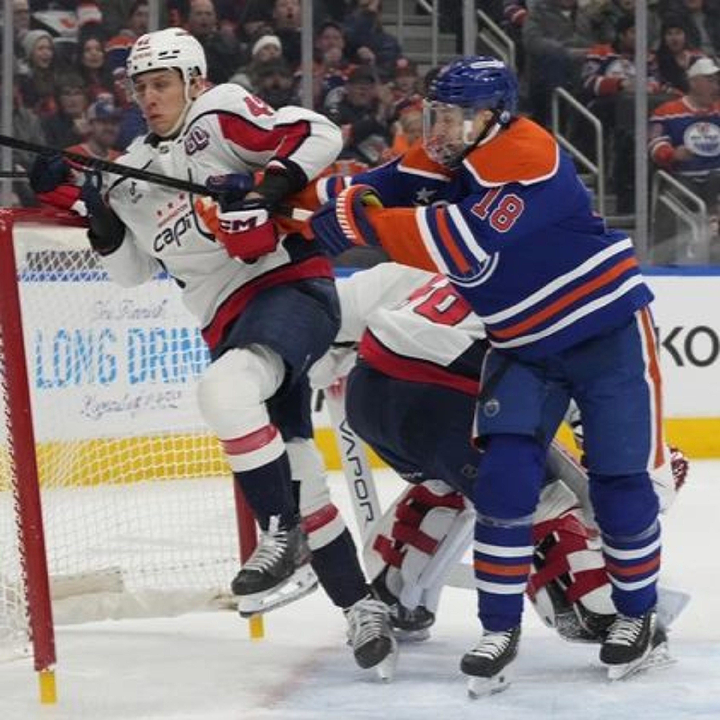 The Cult of Hockey's "McD-less Oilers get 'goalied' by Caps" podcast