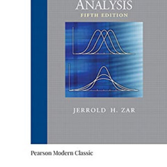 Access PDF 💑 Biostatistical Analysis (Classic Version) (Pearson Modern Classics for