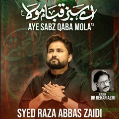 Aye Sabz Qaba Mola  --  Syed Raza Abbas Zaidi  --  2021