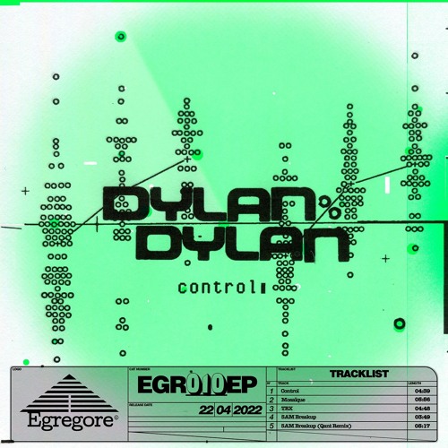 [PREVIEW] - EGR010EP - Dylan Dylan - Control EP