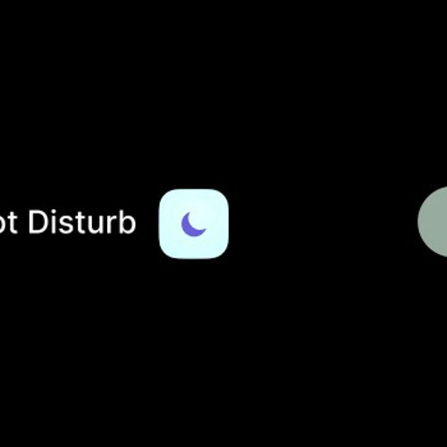 Do Not Disturb