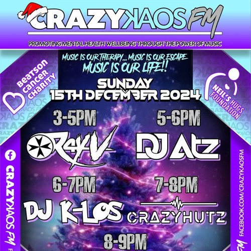 14.12.24 CrazyKaos live Unity in Kaos Part 2.