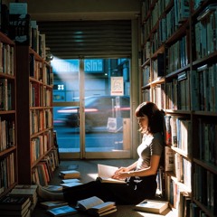 閉店の書店で (In the Closed Bookstore)