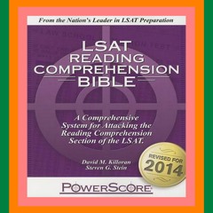 FREE DOWNLOAD The PowerScore LSAT Reading Comprehension Bible [EPUB] by David M. Killoran