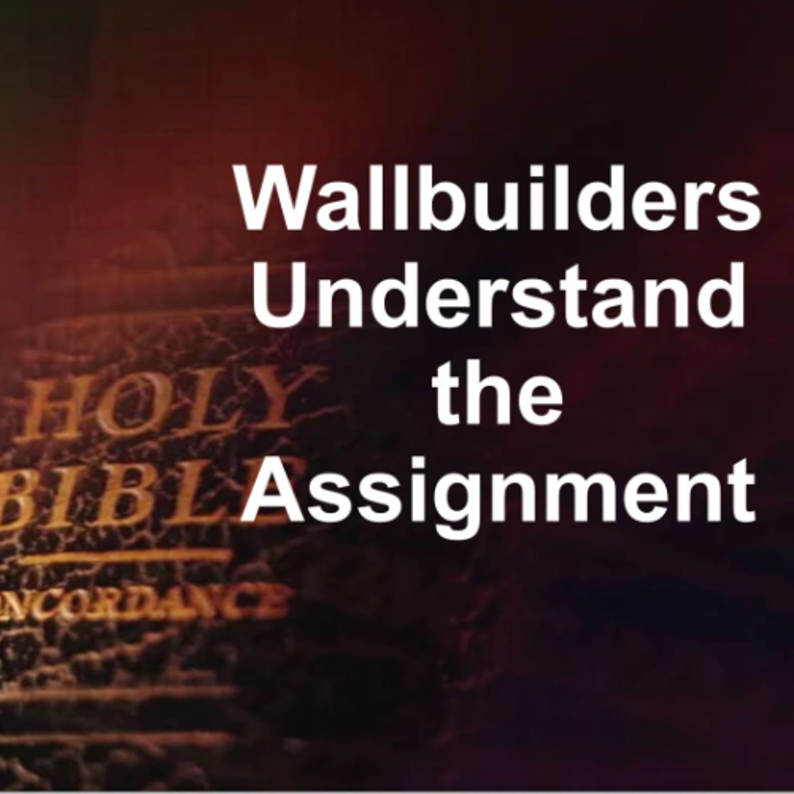 SMS 09/07/25 Wall Builders Being Strong in Tribulations Part 2 episode artwork