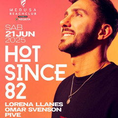OMAR SVENSON @ MEDUSA BEACH CLUB VLC 21/06/2025