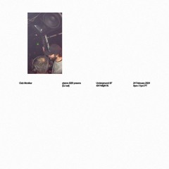 pteron b2b prawns @ club moniker, ugsf | february 24, 2024