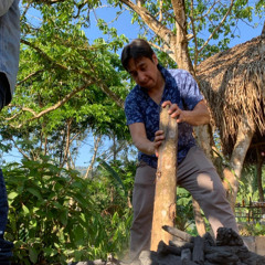 Diego: Preparación de abono Bokashi