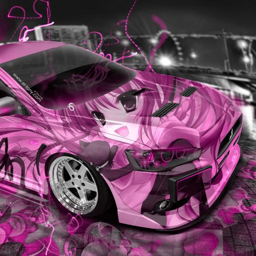 Mitsubishi Lancer Evolution x anime