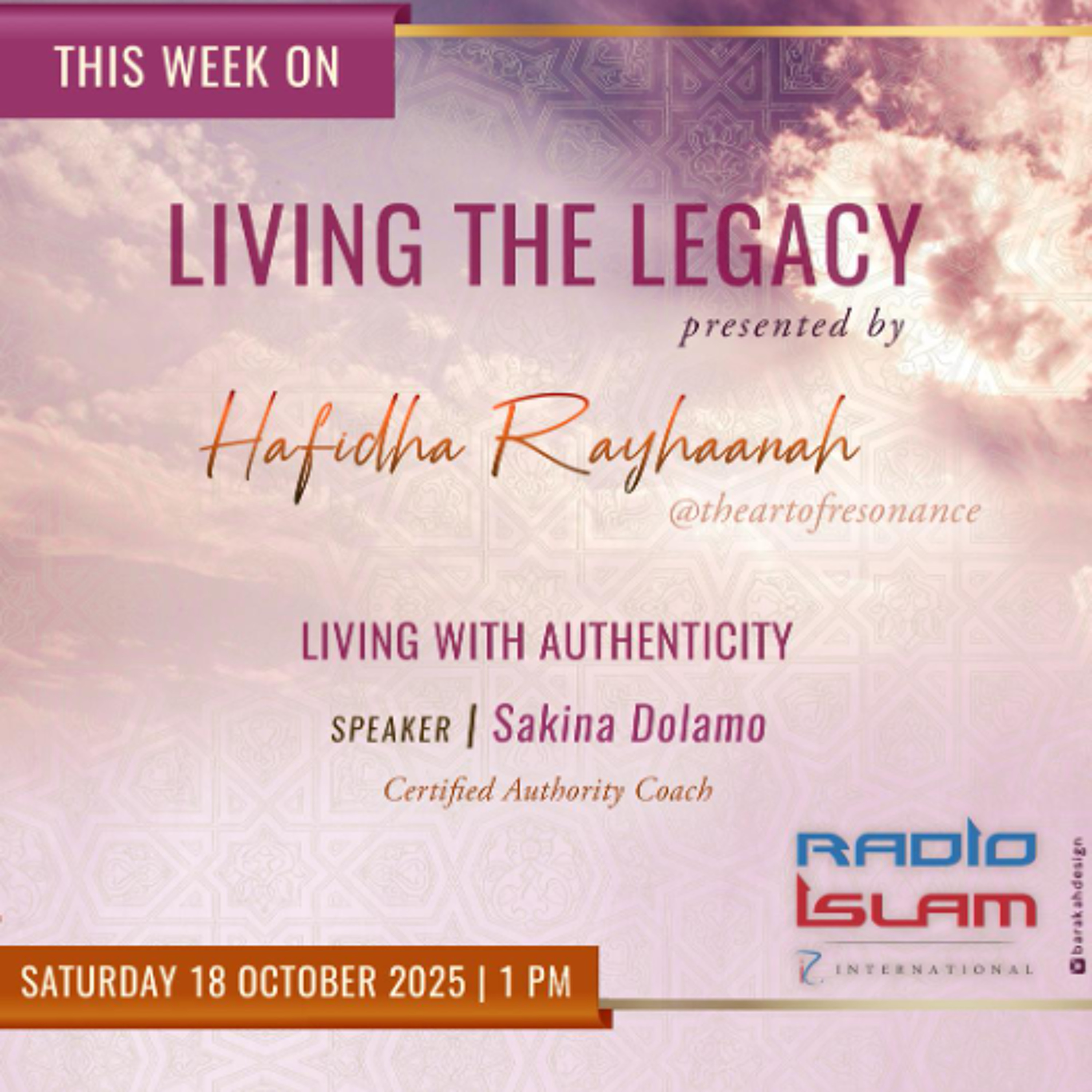 Living with Authenticity:Sakina Dolamo