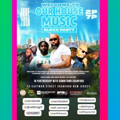 Merlin Bobb Live Set Cranford NJ Music Fest 6.29.25