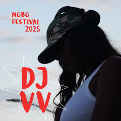 Dj VV balcony livestream opener NGBG Festival 2025