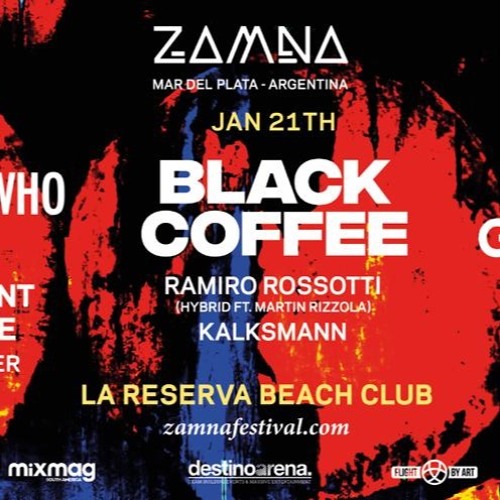 ＫＡＬＫＳＭＡＮＮ @ZAMNA MdP w/BLACK COFFEE JAN 21 2023
