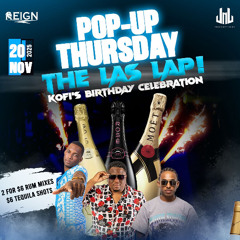 RAMON G LIVE @ POP UP THURSDAY - LAST LAP