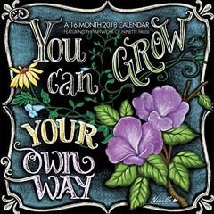 [Download] EPUB 📕 You Can Grow Your Own Way 2018 7 x 7 Inch Monthly Mini Wall Calend