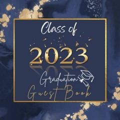#$ Class Of 2023 Graduation Autograph Book | 2023 Graduation Guest Book| 2023 Graduation Party