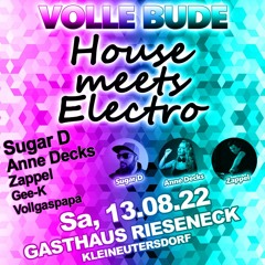 Volle Bude - House Meets Elektro - Part 3 - Sugar D