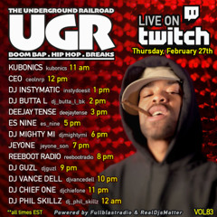 Underground Railroad Live Twitch Set pt. VIII
