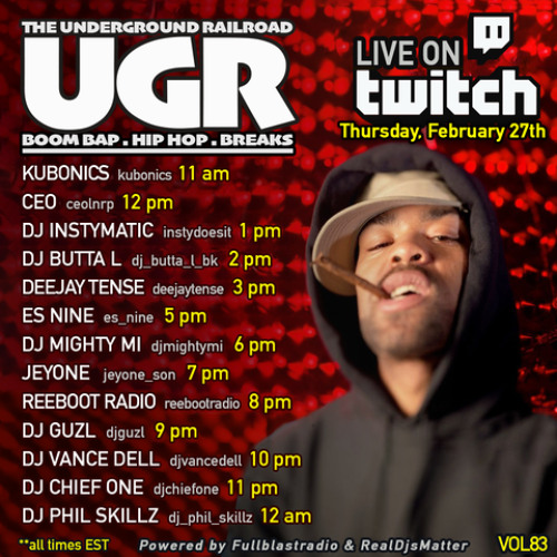 Underground Railroad Live Twitch Set pt. VIII