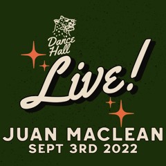 Juan Maclean Live At Redbud Dance Hall Sept 3rd 2022