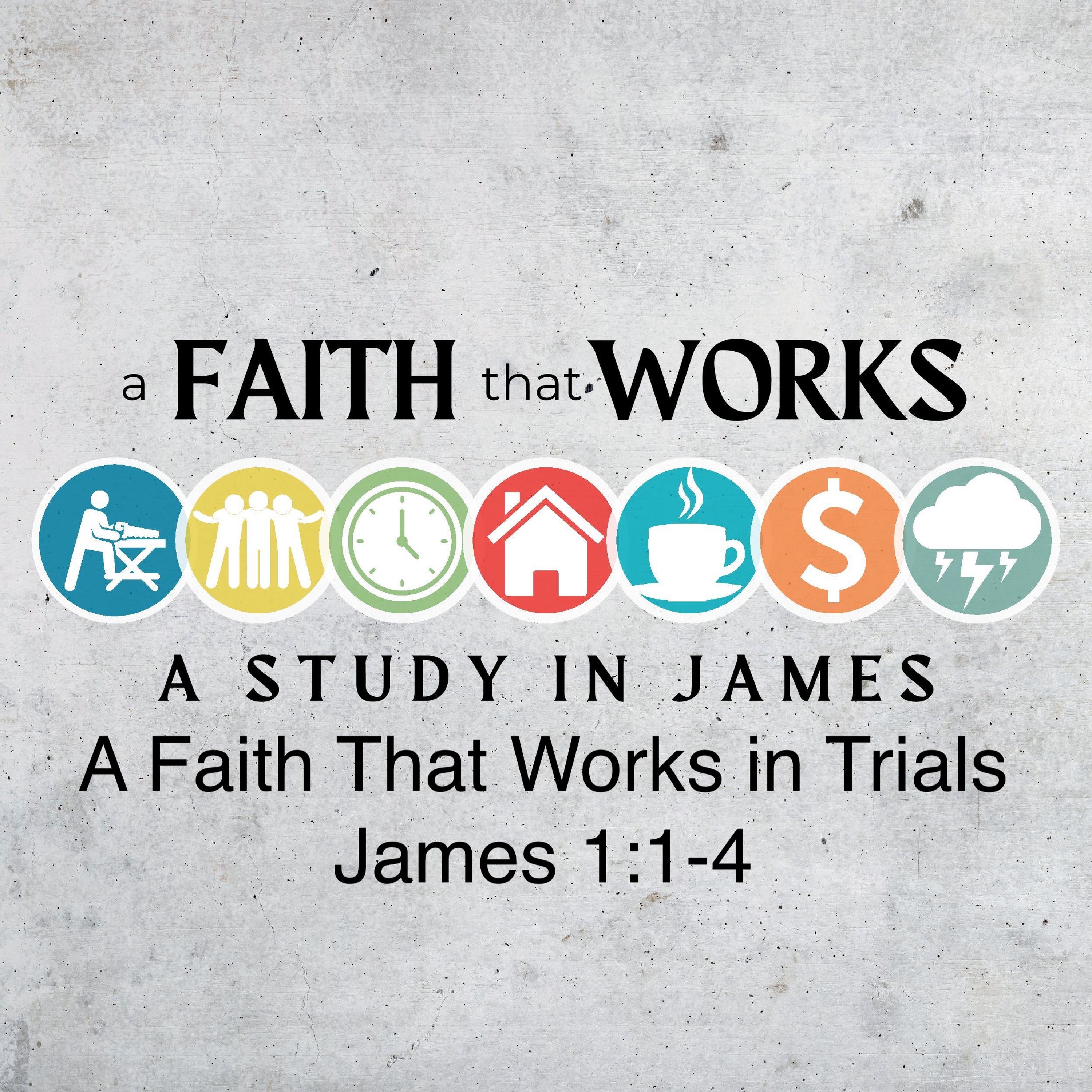 Apr 7/24 | A Faith That Works in Trials | James 1:1-4 | Meldon Lutzer episode artwork