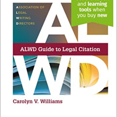 download PDF 📋 ALWD Guide to Legal Citation [Connected eBook] (Aspen Coursebook) by