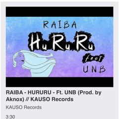 RAIBA  HURURU  Ft UNB Prod by Aknox  KAUSO Records