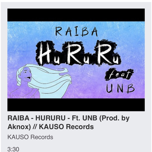 RAIBA HURURU Ft UNB Prod by Aknox KAUSO Records