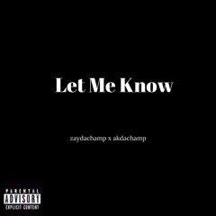 Let Me Know
