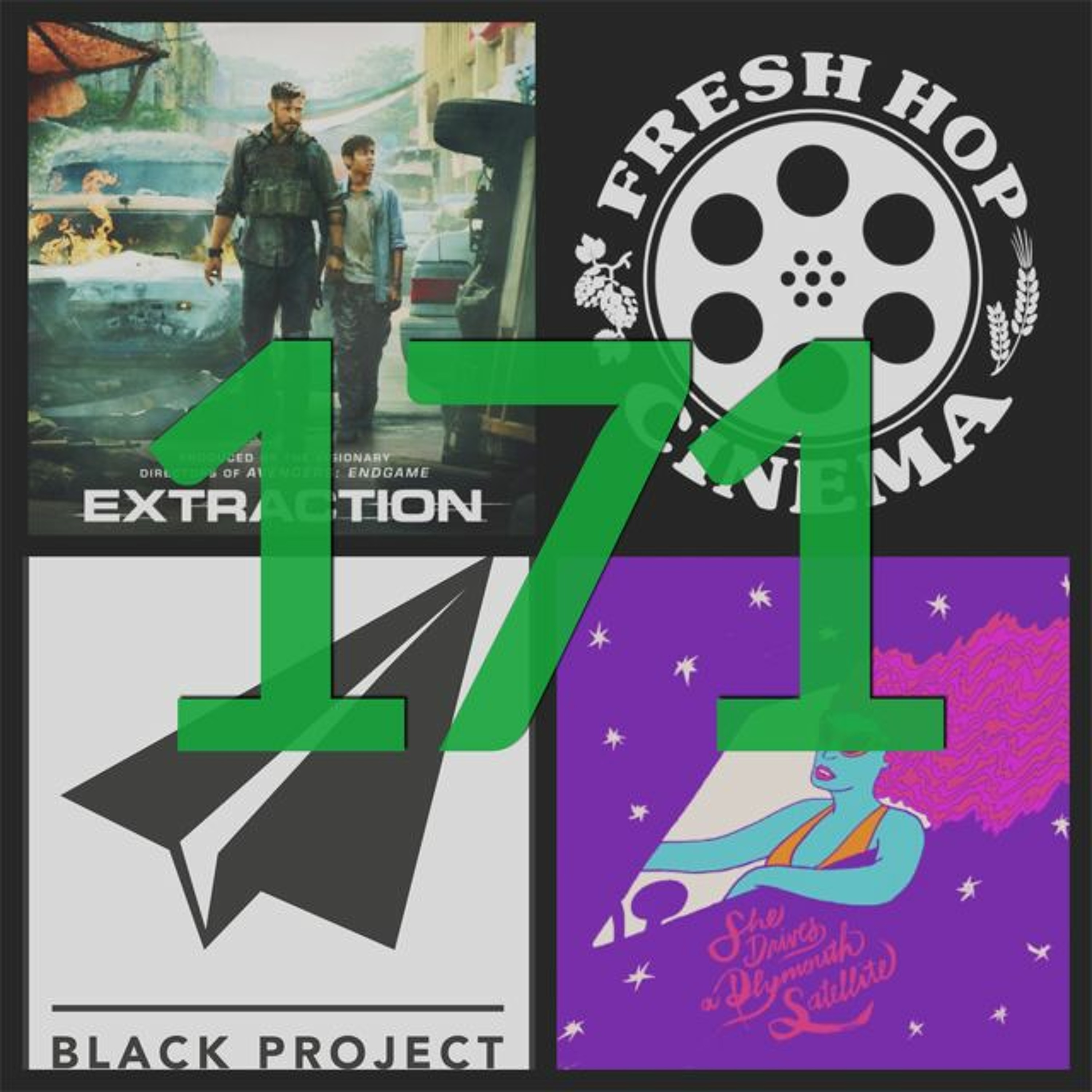 171. "Extraction." // Black Project (Denver, CO) // Fat Orange Cat (East Hampton, CT) episode artwork