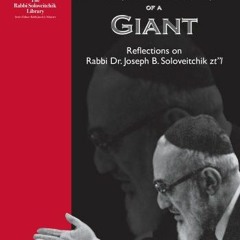 [Free] EPUB 📦 Memories of a Giant: Reflections on Rabbi Dr. Joseph B. Soloveitchik z