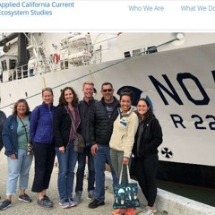 ACCESS & Point Blue's Dr. Jaime Jahncke & NOAA's Dani Lipski Data Gathering Marine Sanctuaries