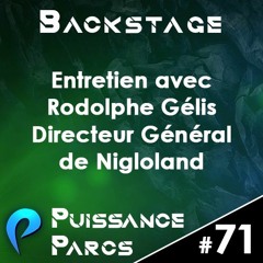 Episode 71 - (BACKSTAGE) - Entretien avec Rodolphe Gélis, Directeur Général de Nigloland