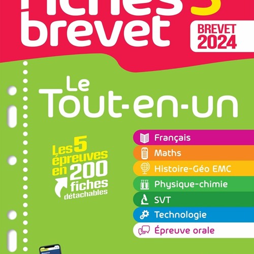 Stream Fiches brevet Le toutenun du Brevet 2024 3e (toutes les