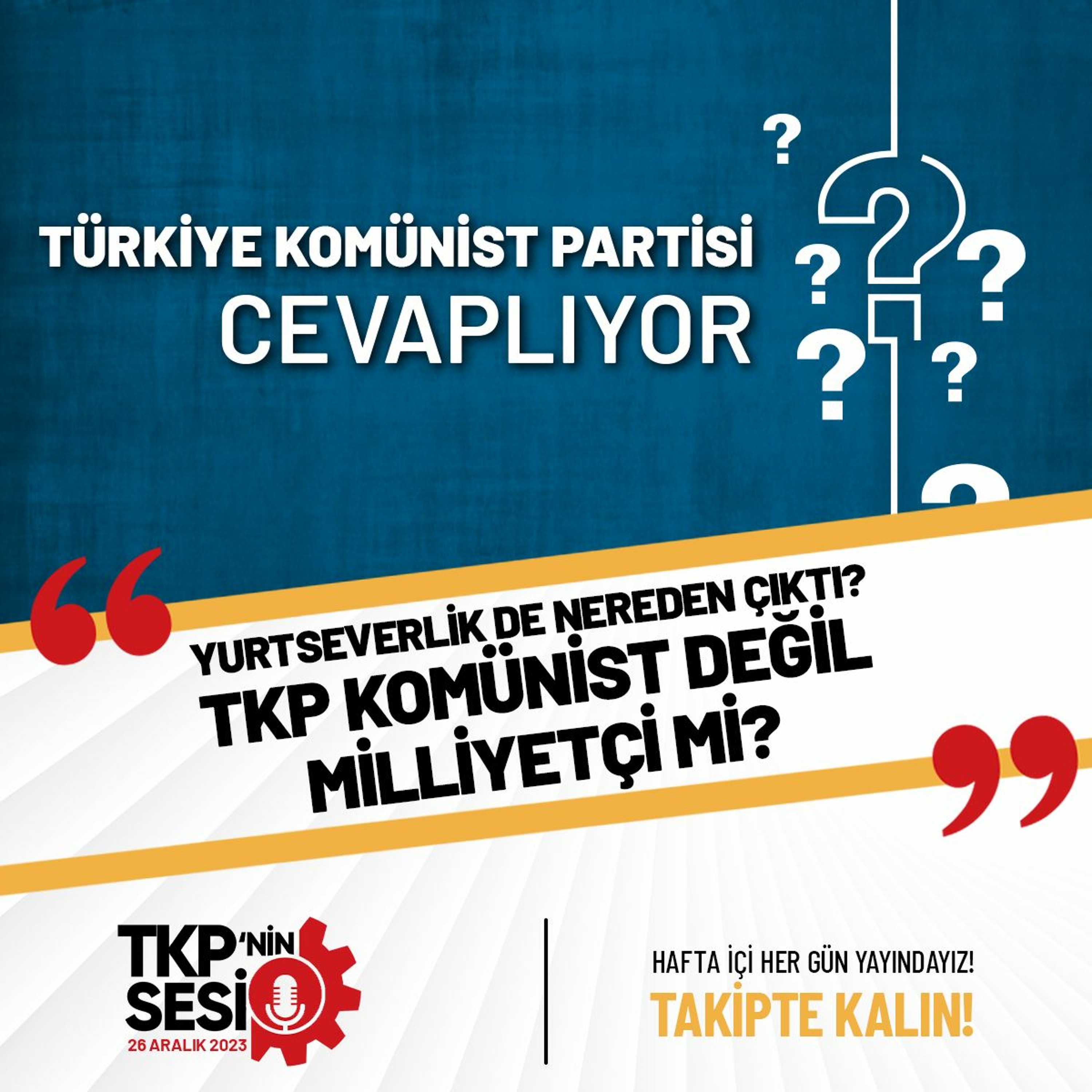 TKP\'nin Sesi
