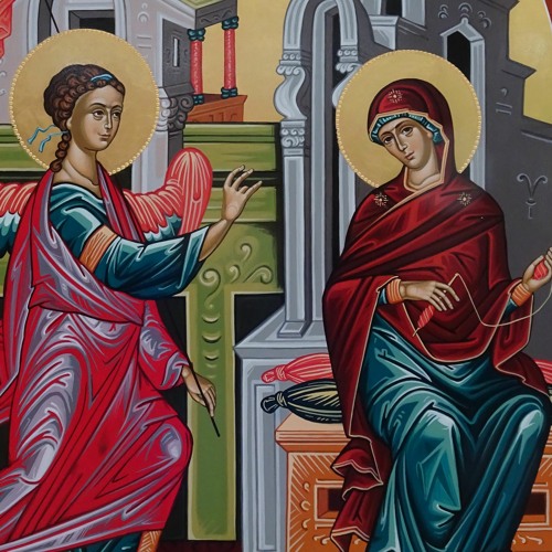 Stream 4th tone Troparion of the Annunciation, March 25th by Sacred