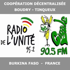 Duplex CIGALE FM et RADIO DE L'UNITÉ - Point sur la coopération décentralisée