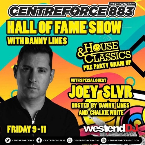 Joey SLVR, Danny Lines & Chalkie White - 883 Centreforce DAB+ Radio (Hall of Fame Show)