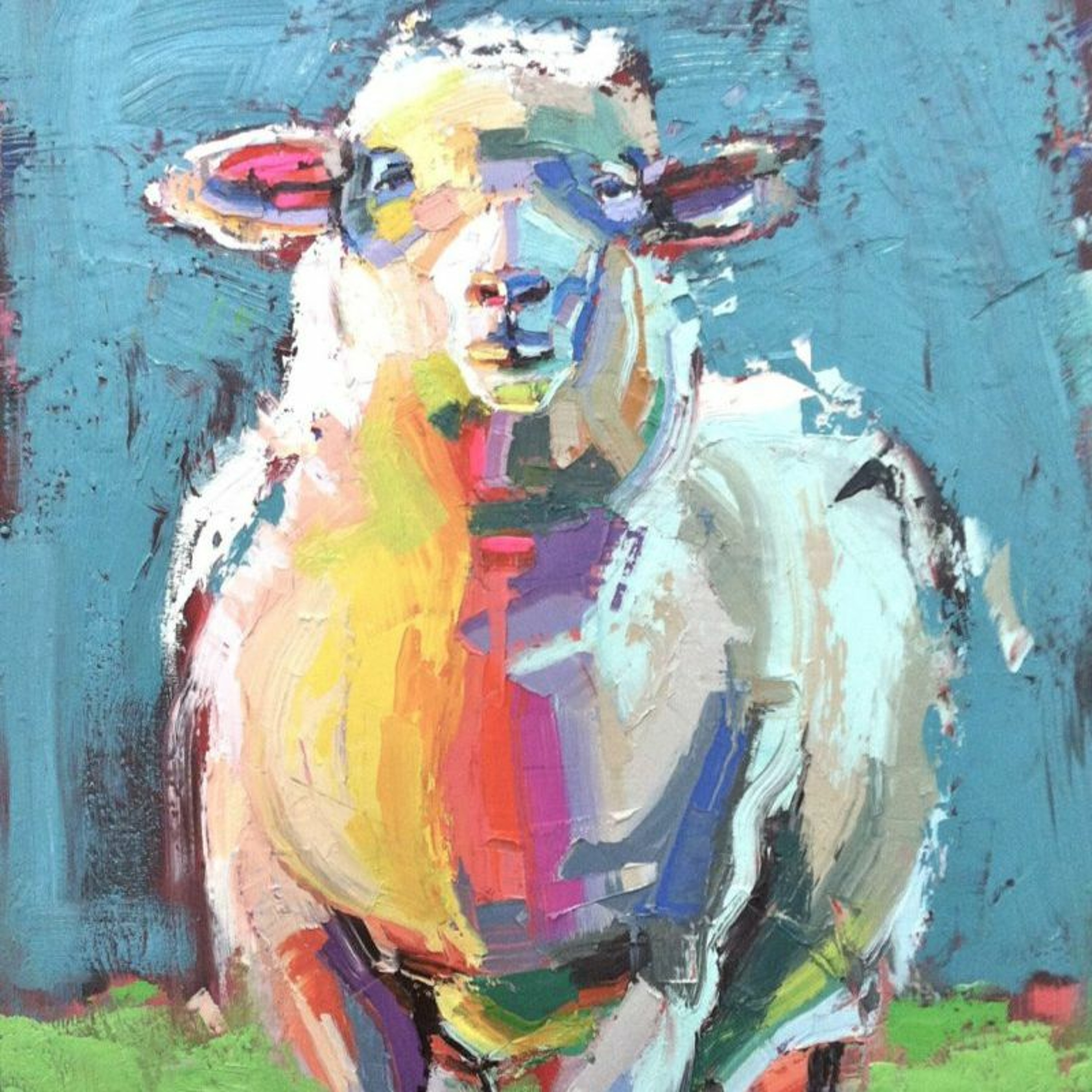 "The Work of the Good Shepherd" by Natasha Crozier || Ezekiel 34 || November 22, 2020 episode artwork