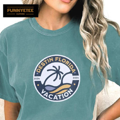 Destin Florida Vacation 2024 -  Beach Theme Shirt