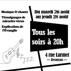 Mission Besançon • 26-28 août 2025
