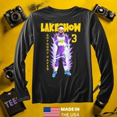 Anthony Davis 3 X Dragonball Z Supper Saiyan Lakeshow shirt