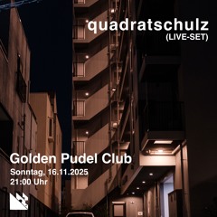 quadratschulz live @ Golden Pudel 2025